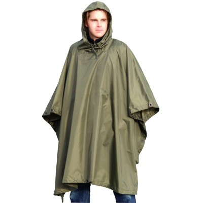 PONCHO IMPERMEABILE VERDE