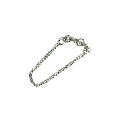 COLLARE SEMISTROZZO CROMATO CM 50