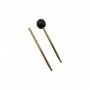 BACCHETTA OTTONE 2PZ PISTOLA CON POMELLO