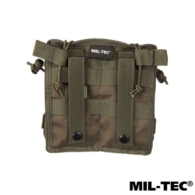 PORTA 4 CARICATORI FUCILE VERDE MOLLE