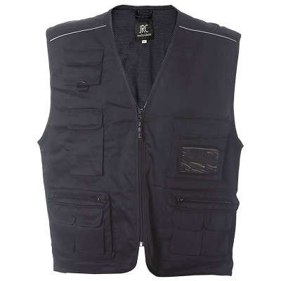 GILET NERO MULTI TG. XL